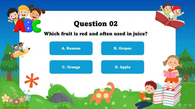 Kinder Garden Family Feud slide 9