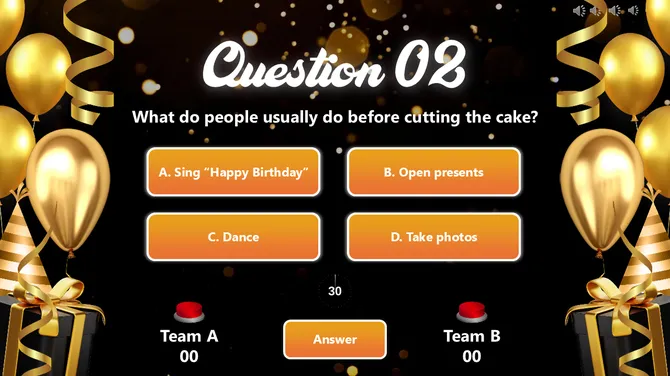 Birthday Family Feud slide 6