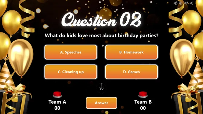 Birthday Family Feud slide 9