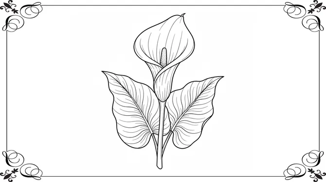 Botanical Coloring Book slide8