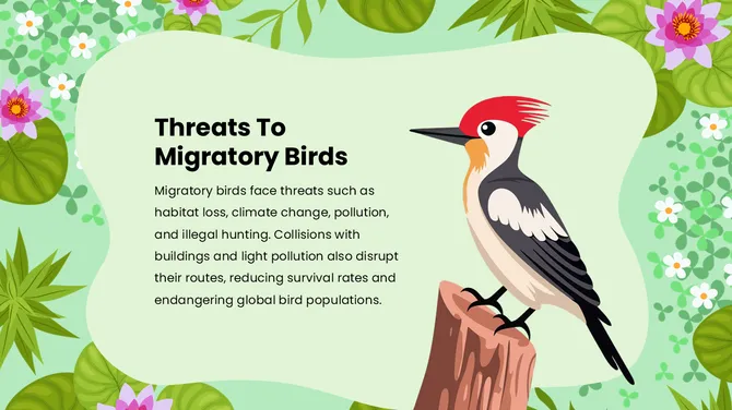Biology Subject For High School World Migratory Bird Day slide6