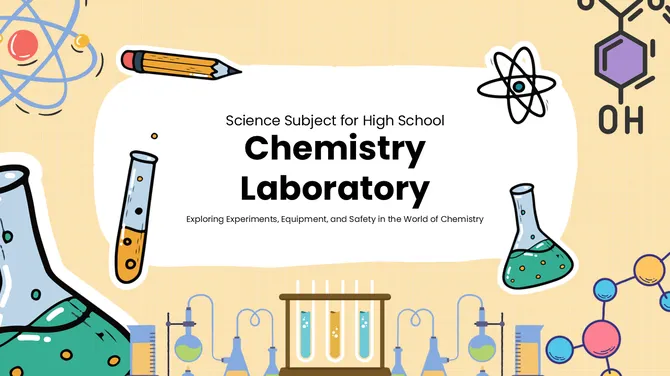 Science Subject For High School Chemistry Laboratory slide1