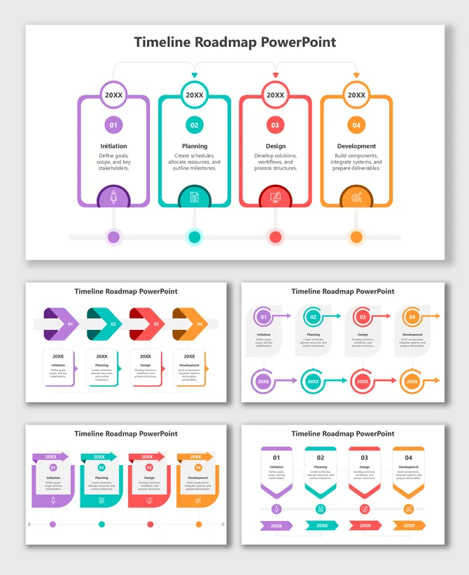 Free Timeline Roadmap PPT, Google Slides, and Canva Templates