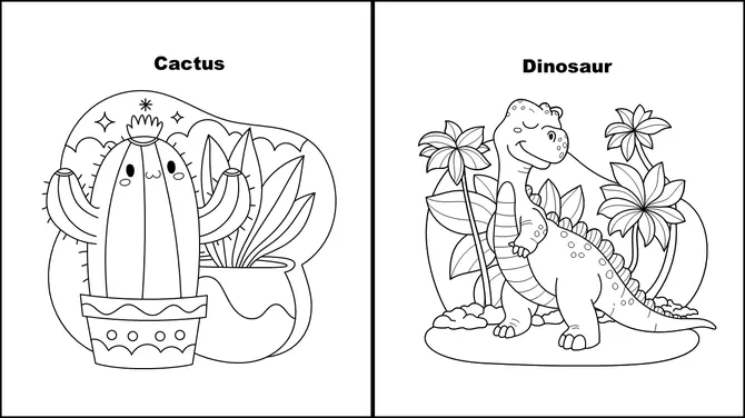 Alphabet A to Z Coloring Book slide3