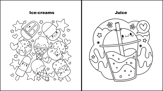 Alphabet A to Z Coloring Book slide6