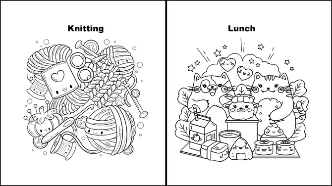 Alphabet A to Z Coloring Book slide7