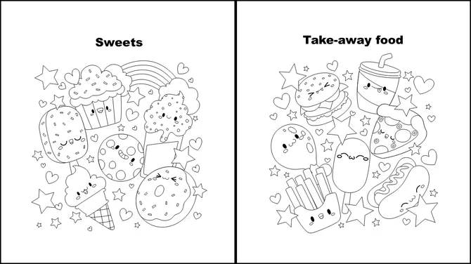 Alphabet A to Z Coloring Book slide11