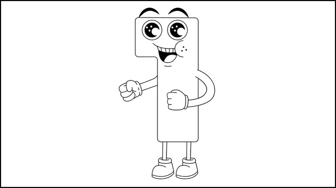 Numbers Coloring Book slide3