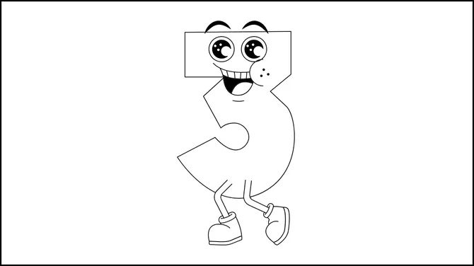 Numbers Coloring Book slide5