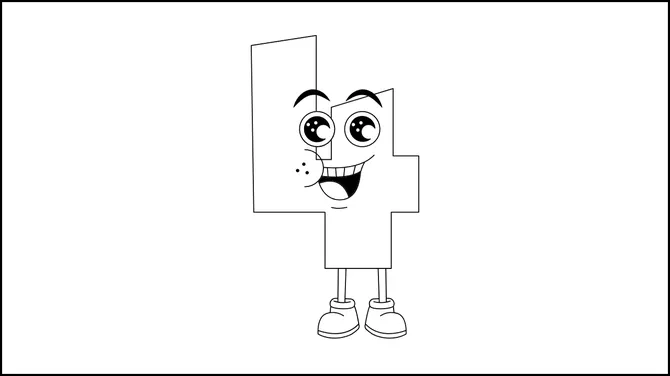 Numbers Coloring Book slide6