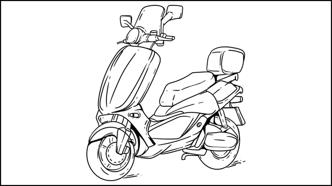 Vehicles Coloring Book slide2