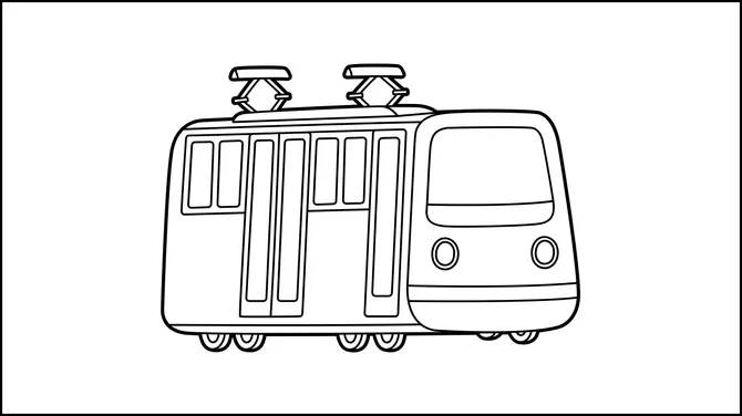 Vehicles Coloring Book slide7