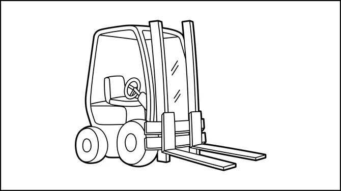 Vehicles Coloring Book slide9