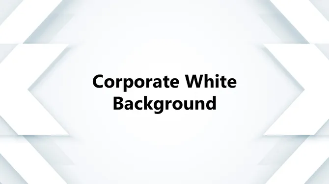 Corporate white background with clean geometric layers, minimal design, and modern professional look.