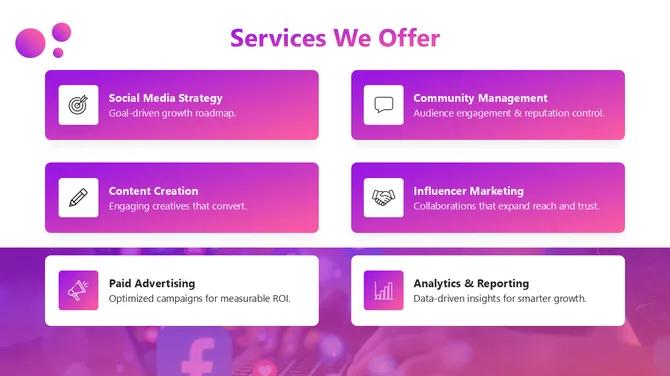 Social Media Agency Pitch Deck slide5