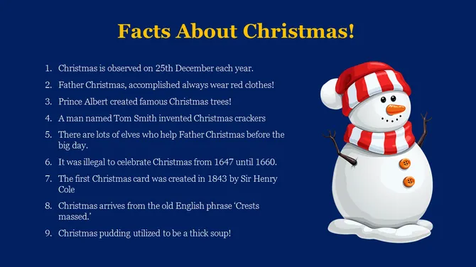 Merry Christmas Presentation slide 15