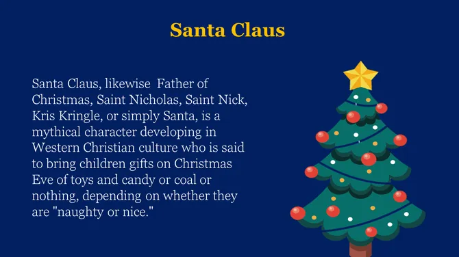 Merry Christmas Presentation slide 20