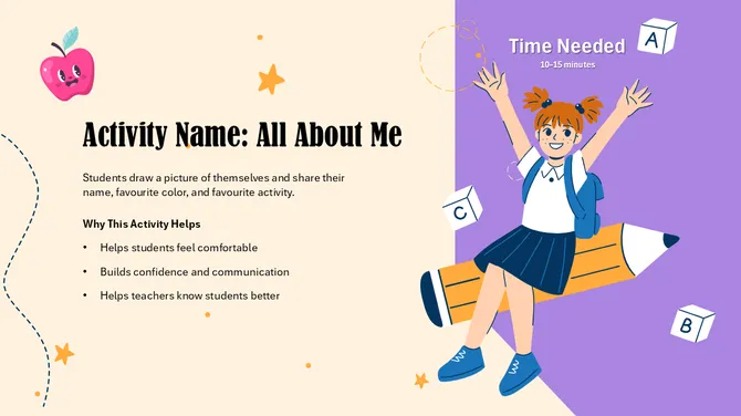 Back To School Presentation slide 6