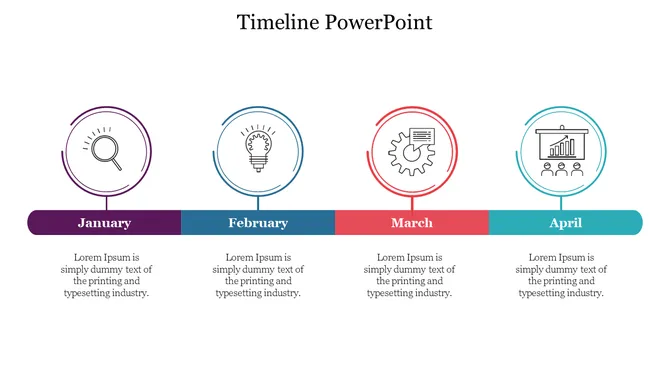 Bundle of Timeline PowerPoint slide 15