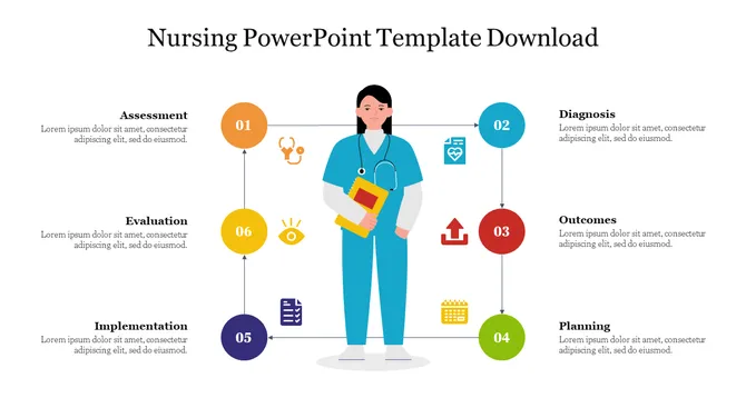 Nursing 07 Powerpoint Template Nursing 04 PowerPoint Templates