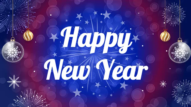 New Year Presentation slide 2