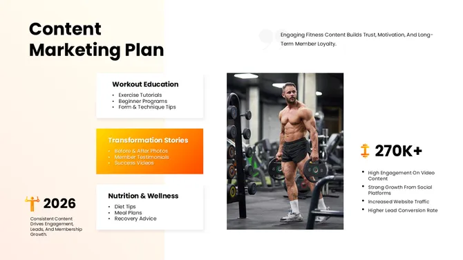 Gym And Fitness Presentation slide 8